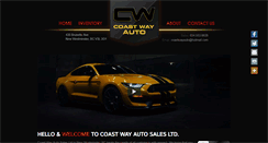 Desktop Screenshot of coastwayauto.com